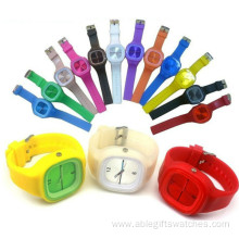 Cute Teenager Jelly Silicone Quartz Watches Gifts